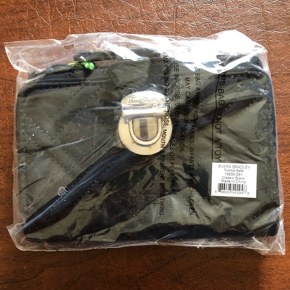 Vera Bradley Push lock Wallet - Picture 5 of 5